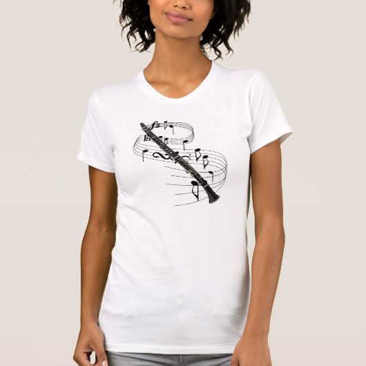 Clarinet T-shirt (Voorkant)