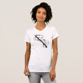 Clarinet T-shirt (Voorkant volledig)