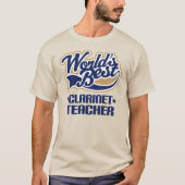 Clarinet Teacher Gift T-shirt (Voorkant)