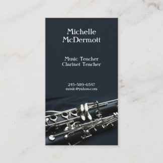 Clarinet Visitekaartje