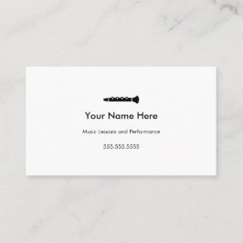 Clarinet Visitekaartjes #2