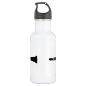 Clarinet Waterfles (Achterkant)
