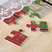 Clarinet Wood Lace Rustic Rozen Music Legpuzzel (Zijkant)