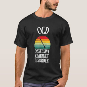 Clarinetist Clarinet Musicians Retro Mannen Kind T-shirt