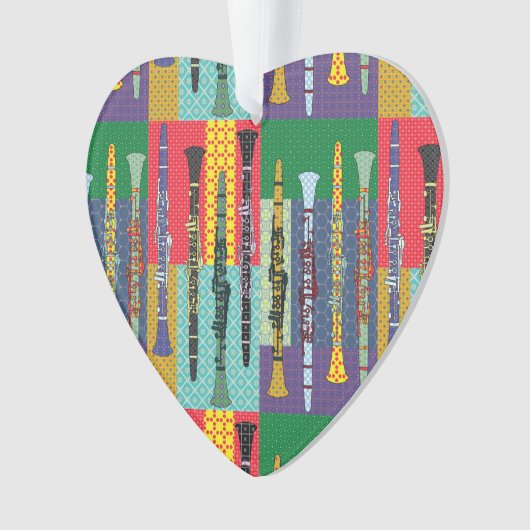 Clarinets à motifs (devant)