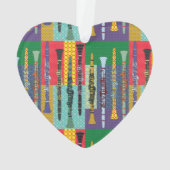 Clarinets à motifs (dos)