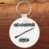Clarinets Rule Sleutelhanger (Voorkant)