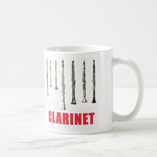 Clarinettes dans la ligne tasse (Droite)