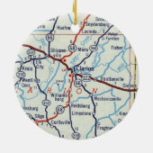 Clarion PA Keramisch Ornament (Achterkant)