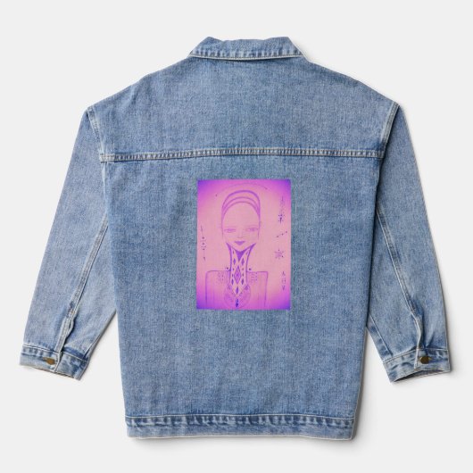 Clarissa Denim Jacket (Achterkant)