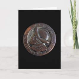 Claritas Buttonnen Afbeelding 1910 Kaart