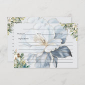 Clarity Recept Kaart (Voorkant / Achterkant)