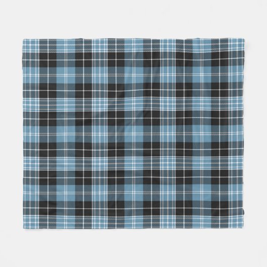 Clark Ancient Plaid Fleece Deken (Voorkant (Horizontaal))