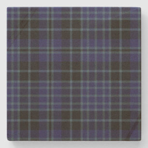 Clark Clan Tartan Pset Stone Onderzetter