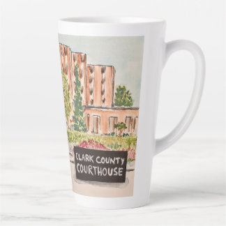Clark County Courthouse-beker Latte Mok