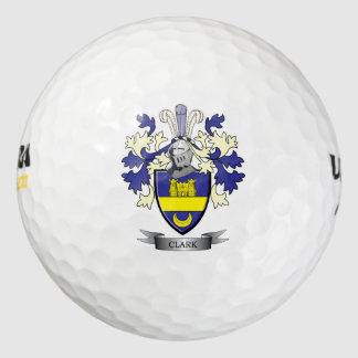 Clark Familiewapen Wapenschild Golfballen