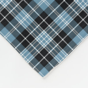 Clark Family Tartan Pset Pattern Fleece Deken