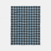 Clark Family Tartan Pset Pattern Fleece Deken (Voorkant)