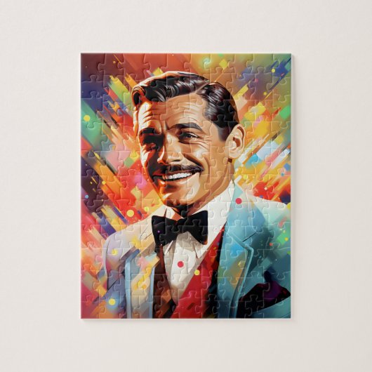 Clark Gable-puzzel Legpuzzel (Verticaal)