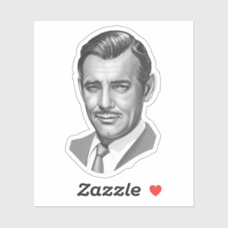 Clark Gable Sticker