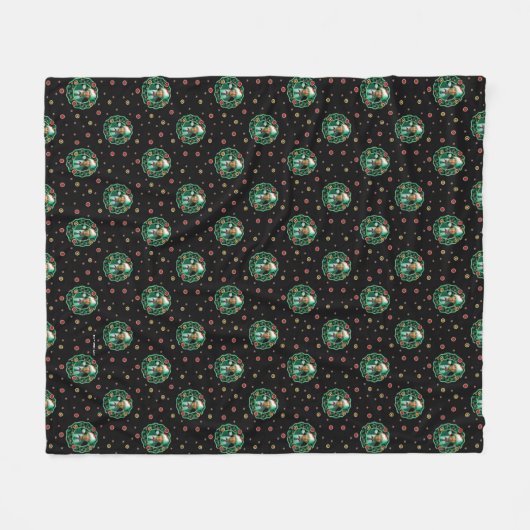 Clark Griswold Kerstmis - Pattern Fleece Deken (Voorkant (Horizontaal))