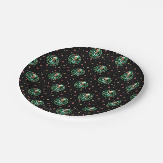 Clark Griswold Kerstmis - Pattern Papieren Bordje (Gekanteld)