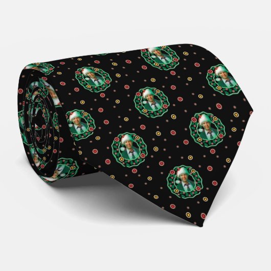 Clark Griswold Kerstmis - Pattern Stropdas (Opgerold)
