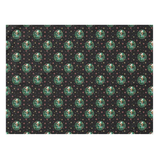 Clark Griswold Kerstmis - Pattern Tafelkleed (Voorkant (Horizontaal))