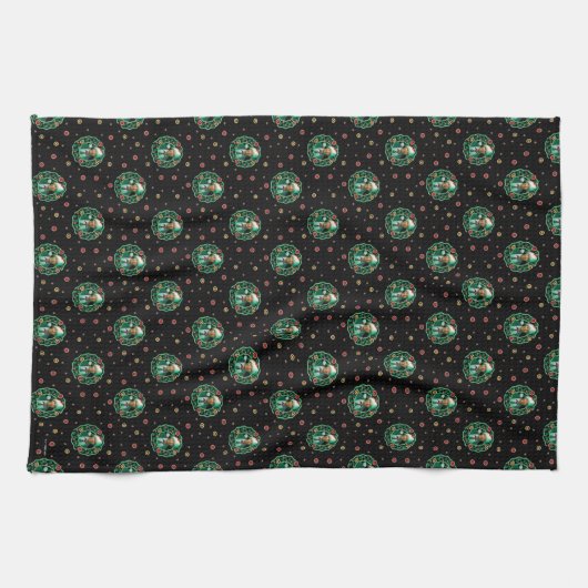 Clark Griswold Kerstmis - Pattern Theedoek (Horizontaal)
