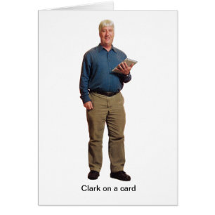 Clark op een kaart