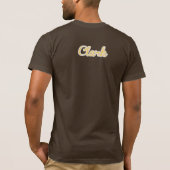Clark T-Shirt Yellow Logo (Achterkant)