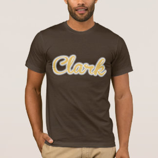 Clark T-Shirt Yellow Logo