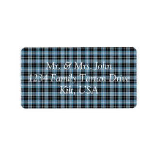 Clark Tartan Étiquette