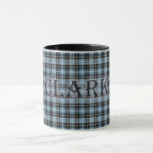 Clark Tartan met de achternaam Mok (Midden)
