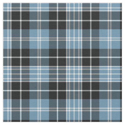 Clark Tartan Print Stof (Close Up)