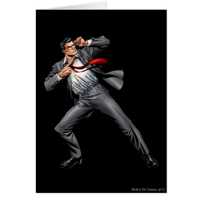 Clark verandert in Superman (Voorkant)