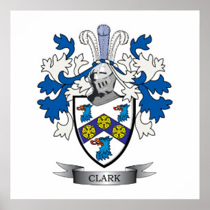 Clark wapenschild poster