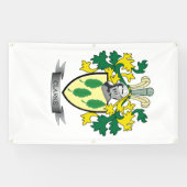 Clarke Coat of Arms Spandoek (Horizontaal)