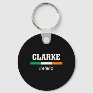Clarke Ierse familienaam St. Patrick's Day Ierland Sleutelhanger