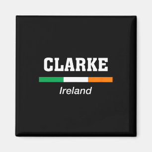 Clarke Ierse familienaam St Patricks Day Ireland F Magneet