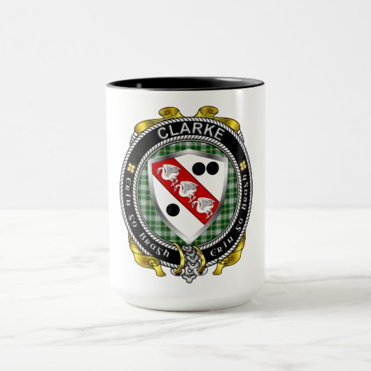 Clarke Irish Shield Badge Mok (Midden)