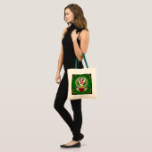 Clarke Irish Shield & Claddagh Personalized Tote Bag (Voorkant (model))