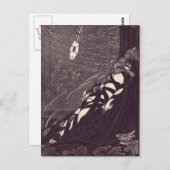 Clarke's Edgar Allan Poe Illustraties Briefkaart (Voorkant / Achterkant)
