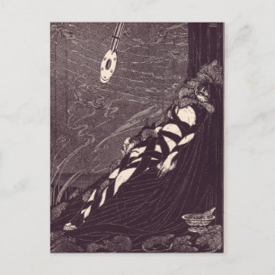 Clarke's Edgar Allan Poe Illustraties Briefkaart