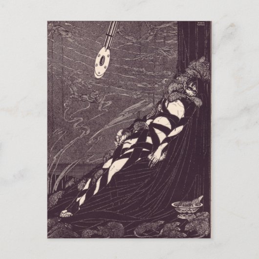 Clarke's Edgar Allan Poe Illustraties Briefkaart (Voorkant)