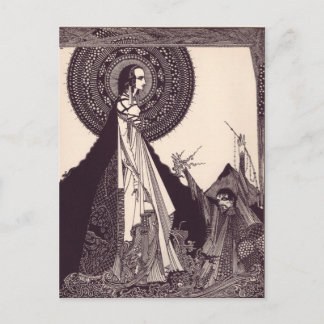 Clarke's Edgar Allan Poe Illustraties Briefkaart
