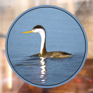 Clark's Fuut Schilderij - Originele Wilde Vogel Ku Raamsticker