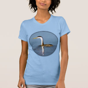 Clark's Grebe Painting - Oorspronkelijke vogelkuns T-shirt