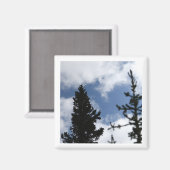 Clark's Nutcracker 2 x 2 magnet Magneet (Voorkant / Achterkant)