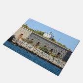Clark's Point Lighthouse, Massachusetts deurmat (Schuin)